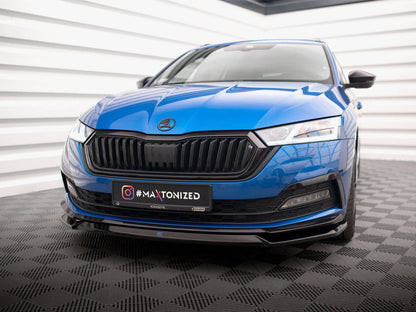 Maxton Design - FRONT SPLITTER V.2 SKODA OCTAVIA SPORTLINE MK4