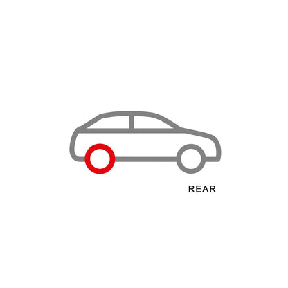 EBC Redstuff 3000 Rear Brake Pads & Plain Discs Kit 310mm (PD02KR051) for Audi S3 8V, TT/TTS 8S; SEAT Leon Cupra 5F; Skoda Superb 3V; VW Arteon R, Passat B8  ATE Rear Calipers, Low Dust