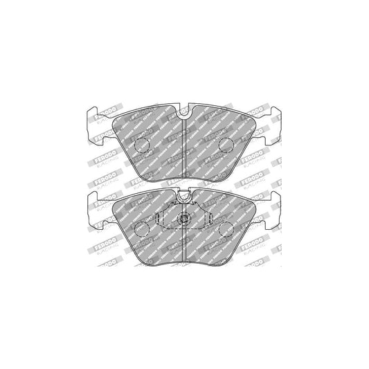 Ferodo Racing FDS1073 DS Performance Brake Pad Set for BMW 5 Series | ECE R90 Approved Road-Legal Fast Road Upgrade | Premium OE Replacement
