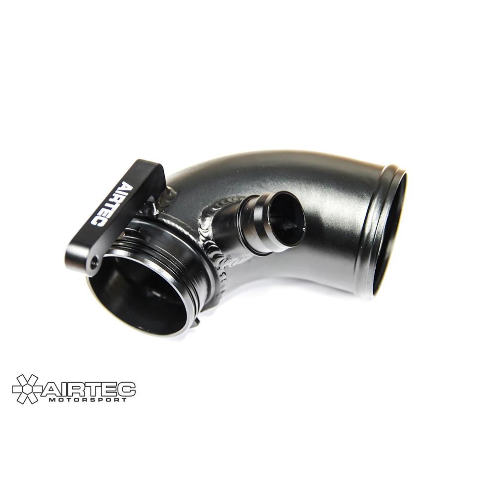 AIRTEC Motorsport EA888 Gen 3 MQB Turbo Inlet/Induction Elbow Pipe - High-Flow Pro-Series Black - Fits VW Golf GTI/R Mk7 Mk7.5, Audi S3/A3 8V, Seat Leon Cupra, Skoda Octavia vRS - Direct-Fit Intake Upgrade