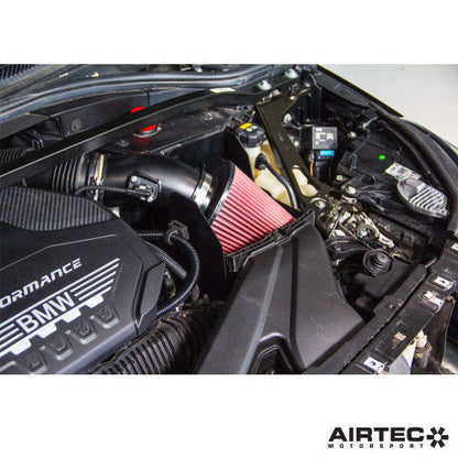 AIRTEC Motorsport Cold Air Intake (CAI) / Induction Kit for BMW M135i F40 (2019+) 1 Series 2.0 Turbo B48 - Performance Cone Filter, Alloy Intake Pipe & Heat Shield - Direct Fit OEM Replacement Upgrade
