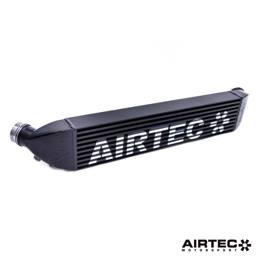 AIRTEC Motorsport Intercooler Upgrade for Ford Fiesta ST Mk8/Mk8.5 1.5T EcoBoost 200PS - Front Mount FMIC/Charge Air Cooler Kit - Bar & Plate, Cast End Tanks - Direct Fit Plug & Play, No-Cut OEM Location - Stage 1/2 Remap Ready, Track Day Fast Road