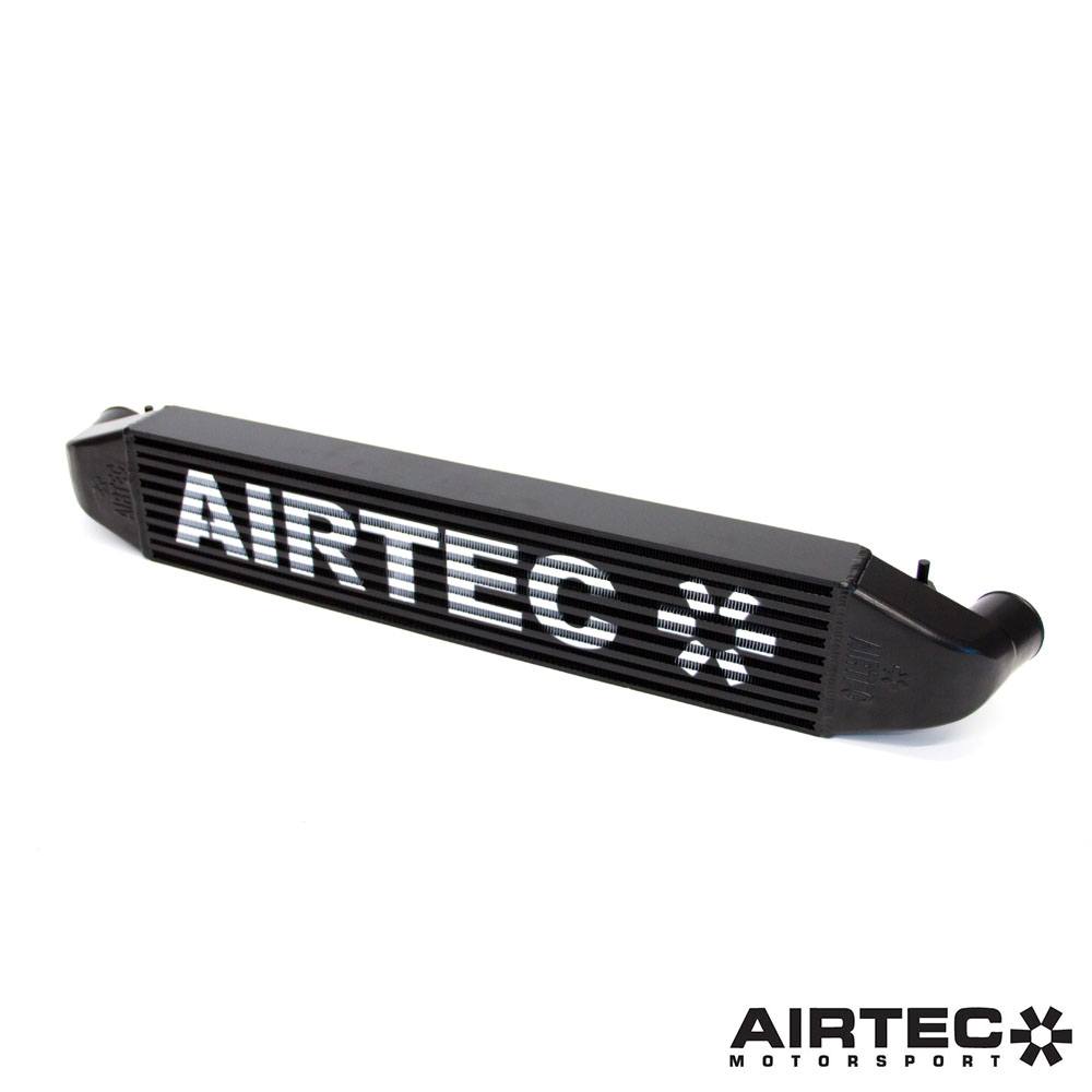AIRTEC Motorsport Stage 1 FMIC Intercooler Kit for Ford Fiesta ST180/ST 180 MK7 1.6 EcoBoost - Uprated Charge Air Cooler, 70mm Bar-and-Plate, Direct Fit Plug & Play, No Cutting - Pro-Series Black/Silver - Remap Ready to 250 bhp