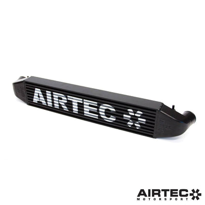 AIRTEC Motorsport Stage 1 FMIC Intercooler Kit for Ford Fiesta ST180/ST 180 MK7 1.6 EcoBoost - Uprated Charge Air Cooler, 70mm Bar-and-Plate, Direct Fit Plug & Play, No Cutting - Pro-Series Black/Silver - Remap Ready to 250 bhp