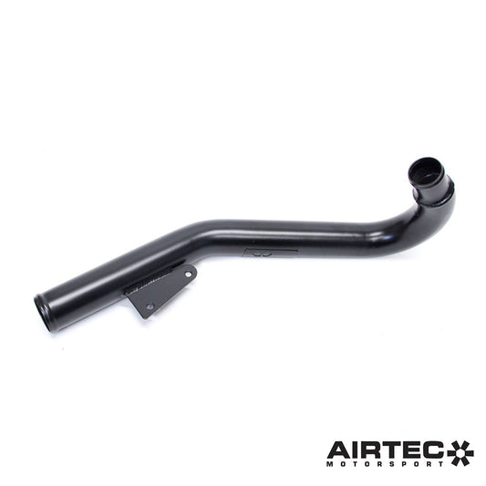 AIRTEC Motorsport Lower Hot-Side Boost/Charge Pipe for Ford Fiesta ST180 Mk7 1.6 EcoBoost – Turbo Outlet/Discharge/Pressure Pipe Upgrade | Direct-Fit Replacement | Fits OEM & AIRTEC Intercoolers – ST 1.6T Compressor Outlet/Lower Hard Pipe