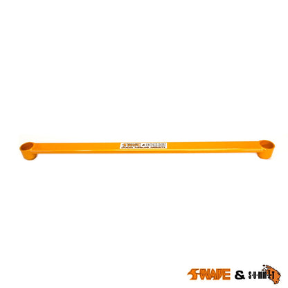 SWAVE & SUMMIT Front Lower Subframe Tie Bar/Control Arm Brace | Engine Cradle Brace/Front Cross Bar | Ford Focus MK4/Mk4 (2018+) ST 2.3, 1.0 & 1.5 EcoBoost | Underbody Chassis/Lower Arm Brace, Aluminium 2-Point