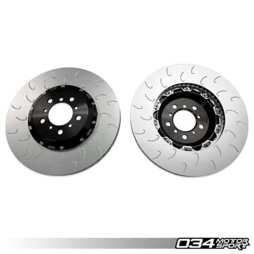034Motorsport 380x30mm 2-Piece (2pc) Floating Front Brake Discs Rotors for BMW M2 M3 M4 F80 F82 F83 F87 F8X – Direct Fit OEM Caliper Replacement Pair, Vented Slotted J-Slot Performance Upgrade, Replaces 34112284809 34112284810