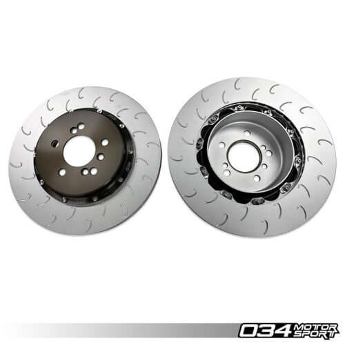 034Motorsport 2-piece Floating Rear Brake Rotor Upgrade Kit For F8x M2/M3/M4