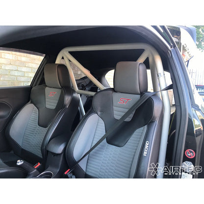 AutoSpecialists Clubsport Rear Half Cage / Rear Roll Cage for Ford Fiesta ST Mk7 (ST180/ST200) – Bolt-In Interior Rear Hoop, No-