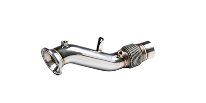Stone Exhaust BMW B46 Catless Downpipe (Non-OPF) - Decat Turbo Downpipe, Stainless - 230i 330i 430i 520i 530i - F22 F23 F30 F31 F34 F32 F33 F36 G30 G01 X3 G02 X4 - A224P