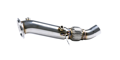 Stone Exhaust Decat Downpipe for BMW 5 Series F10/F11 520i 528i N20 N20B20 2.0T - High Flow Catless Turbo Outlet/Front Pipe Race Pipe (2010-2017) A206P