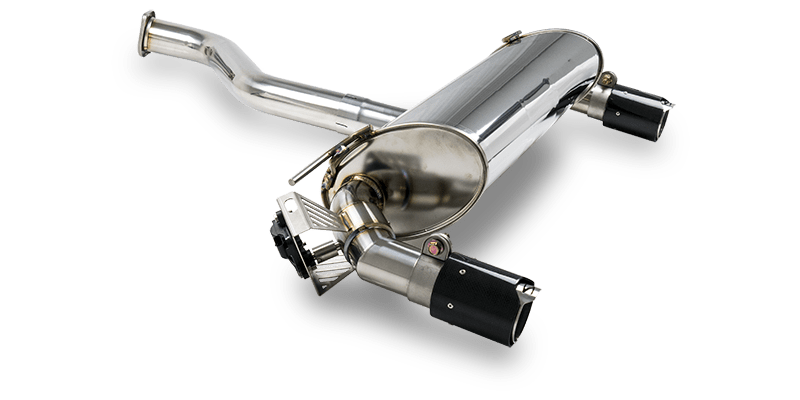 Stone Exhaust BMW 1 Series 125i N26 F20/F21 Valved Switchable Valvetronic Cat-Back/Catback Sports Exhaust | Active Valve Remote OBD Plug & Play, Flap Control, Non-Drone Performance System – AP506NSN26 | Back Box & Centre Section Upgrade | Dyno-Tuned