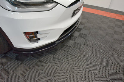 Maxton Design - FRONT SPLITTER V.1 TESLA MODEL X (2015-)