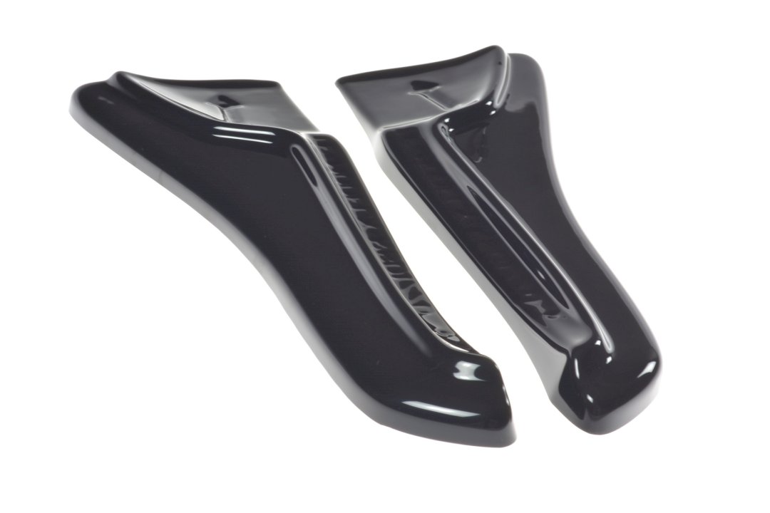 Maxton Design - REAR SIDE SPLITTERS V.1 TESLA MODEL X (2015-2021)