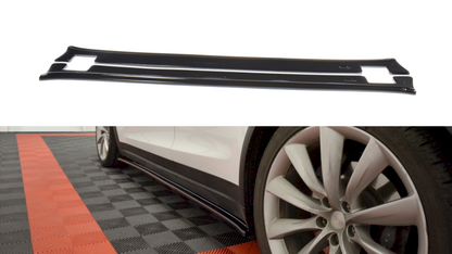 Maxton Design - SIDE SKIRTS DIFFUSERS V.1 TESLA MODEL X (2015-)