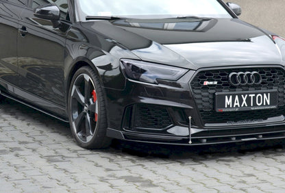 Maxton Design - Front Racing Splitter V.2 Audi RS3 Sportback 8V Facelift