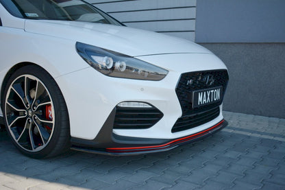 Maxton Design - FRONT SPLITTER V.2 HYUNDAI I30 MK3 N
