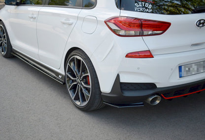 Maxton Design - REAR SIDE SPLITTERS HYUNDAI I30 MK3 N