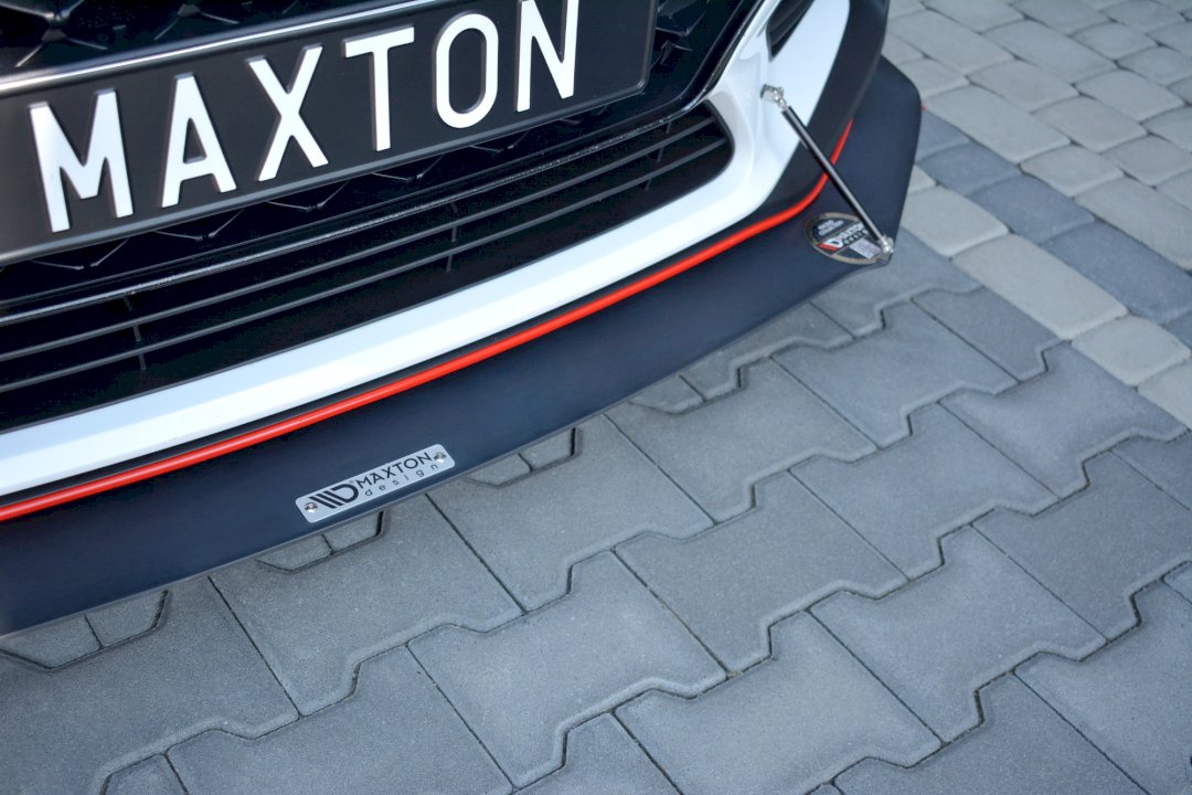 Maxton Design - FRONT RACING SPLITTER HYUNDAI I30 MK3 N