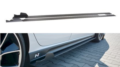Maxton Design - RACING SIDE SKIRTS DIFFUSERS HYUNDAI I30 MK3 N
