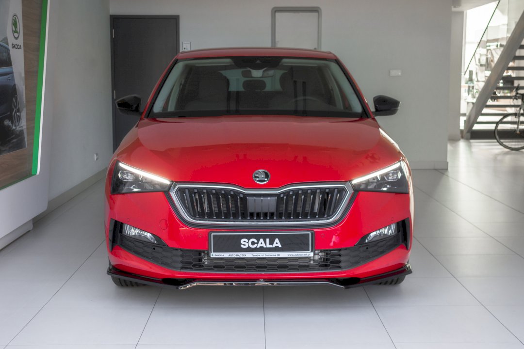 Maxton Design - FRONT SPLITTER V.2 SKODA SCALA (2019-UP)