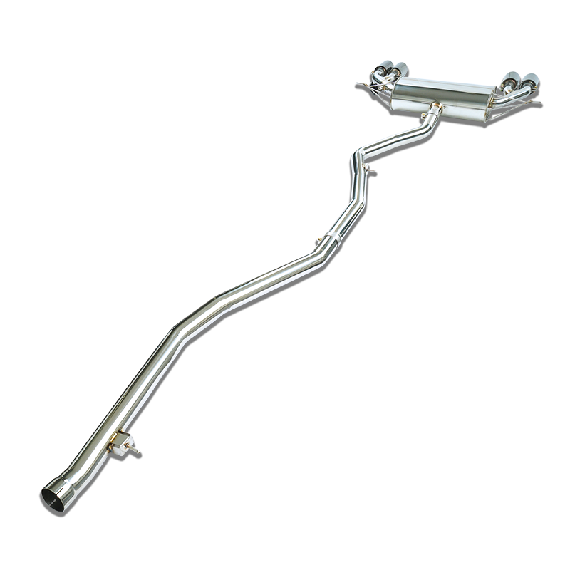 BMW X5 35i F15 & X6 35i F16 xDrive N55 Valved Cat Back/Catback Performance Exhaust System - Stone Exhaust Valvetronic/Switchable, OEM Valve Compatible, No Drone, Twin or Quad Tips AP522/AP522Q (2013-2018)