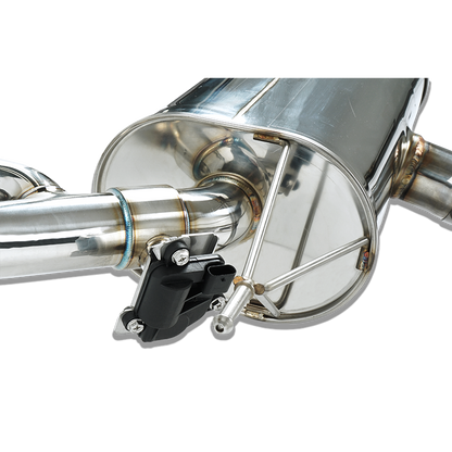 BMW X5 35i F15 & X6 35i F16 xDrive N55 Valved Cat Back/Catback Performance Exhaust System - Stone Exhaust Valvetronic/Switchable, OEM Valve Compatible, No Drone, Twin or Quad Tips AP522/AP522Q (2013-2018)