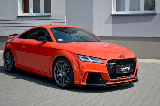 Maxton Design - FRONT SPLITTER V.2 AUDI TT MK3 (8S) RS (2016-UP)