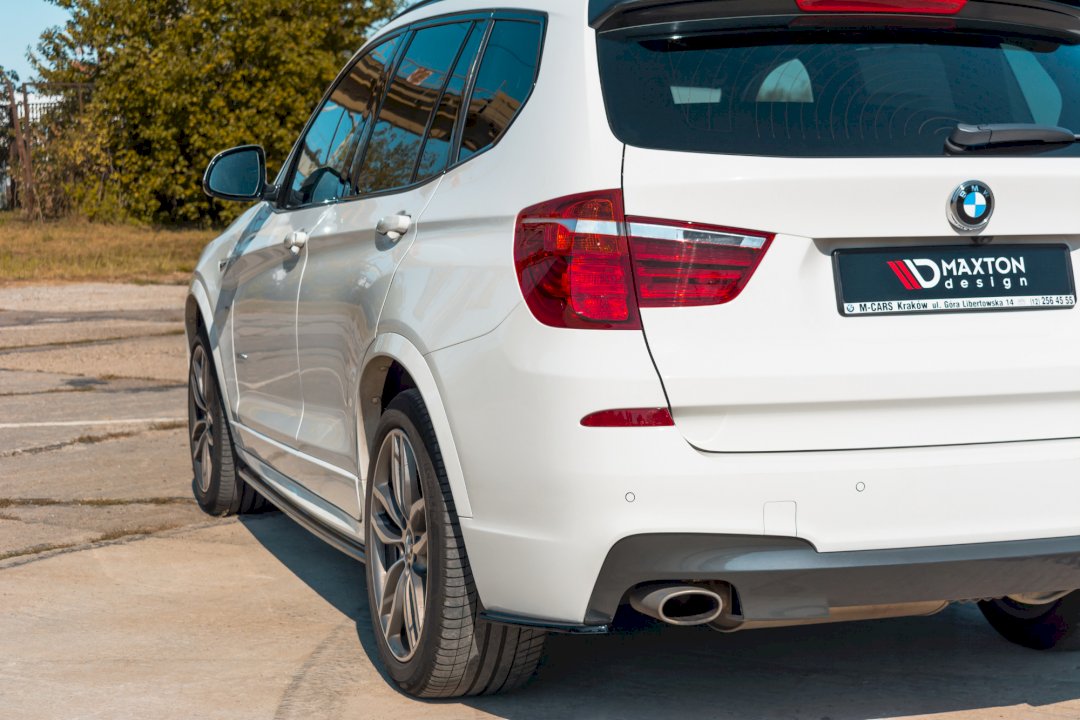 Maxton Design - REAR SIDE SPLITTERS BMW X3 F25 M-PACK FACELIFT (2014-2017)