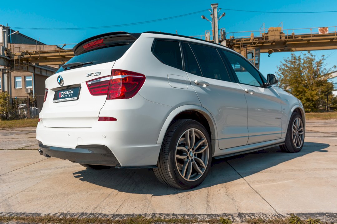 Maxton Design - SPOILER EXTENSION BMW X3 F25 M-PACK FACELIFT (2014-2017)