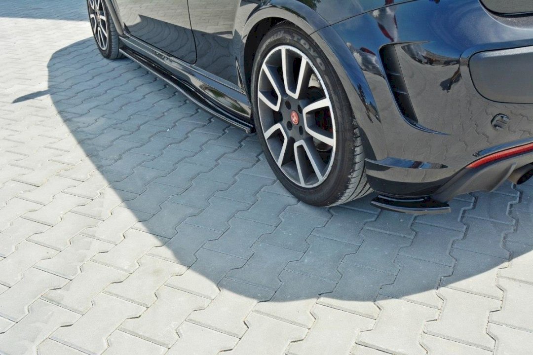 Maxton Design - REAR SIDE SPLITTERS FIAT PUNTO EVO ABARTH (2010-2014)