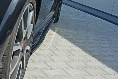 Maxton Design - SIDE SKIRTS DIFFUSERS FIAT PUNTO EVO ABARTH (2010-2014)