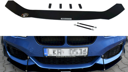 Maxton Design - FRONT RACING SPLITTER V.1 BMW 1 F20/F21 M-POWER FACELIFT (2015-19)