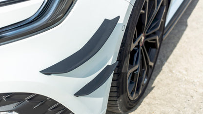 Maxton Design - FRONT BUMPER WINGS (CANARDS) RENAULT MEGANE RS MK4