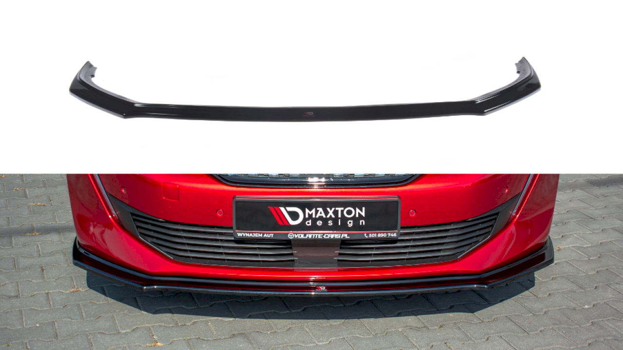 Maxton Design - FRONT SPLITTER V.2 PEUGEOT 508 SW MK2