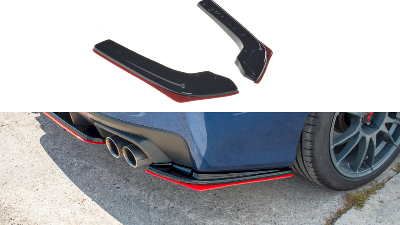 Maxton Design - REAR SIDE SPLITTERS V.2 SUBARU WRX STI