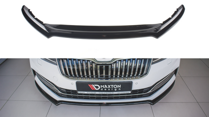 Maxton Design - FRONT SPLITTER V.1 SKODA SUPERB MK3 FL (2019-)