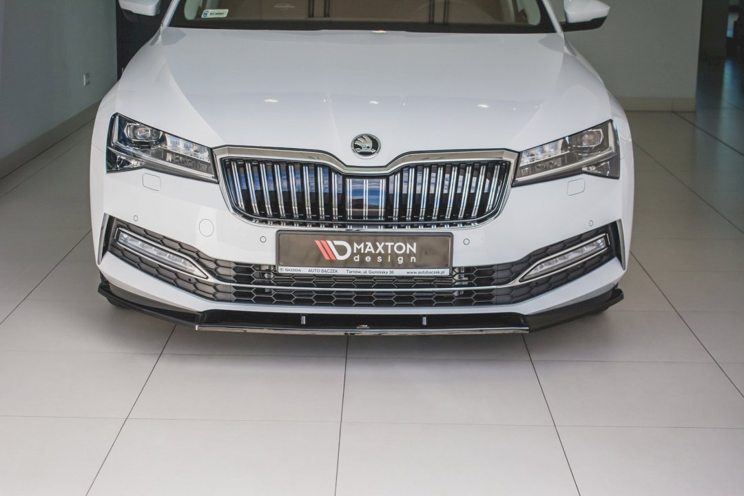 Maxton Design - FRONT SPLITTER V.2 SKODA SUPERB MK3 FL (2019-)