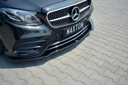 Maxton Design - FRONT SPLITTER V.1 MERCEDES-BENZ E-CLASS W213 COUPE (C238) / W213 Cabriolet (A238)