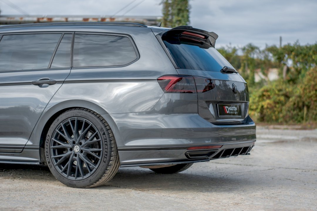 Maxton Design - SPOILER CAP VOLKSWAGEN PASSAT R-LINE B8 (2015-19)