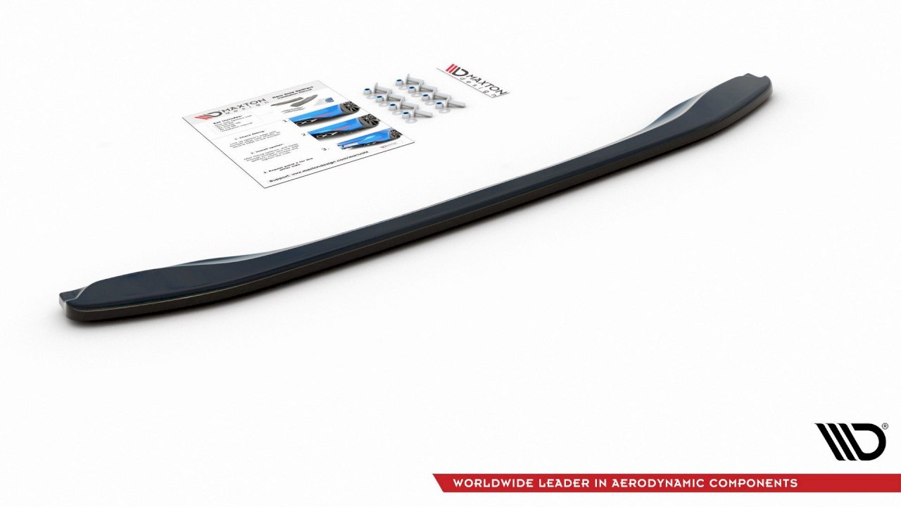 Maxton Design - CENTRAL REAR SPLITTER BMW X2 F39 M SPORT (2016-)