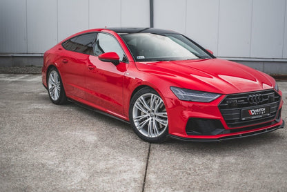 Maxton Design - SIDE SKIRTS DIFFUSERS AUDI S7 C8/ A7 S-LINE C8 SPORTBACK