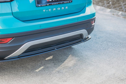 Maxton Design - CENTRAL REAR SPLITTER VW T CROSS (2018-2023)