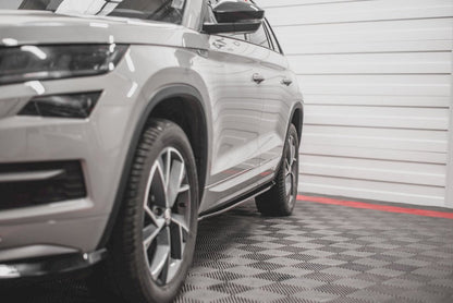 Maxton Design - SIDE SKIRTS DIFFUSERS SKODA KODIAQ SPORTLINE / RS (2017-2021)