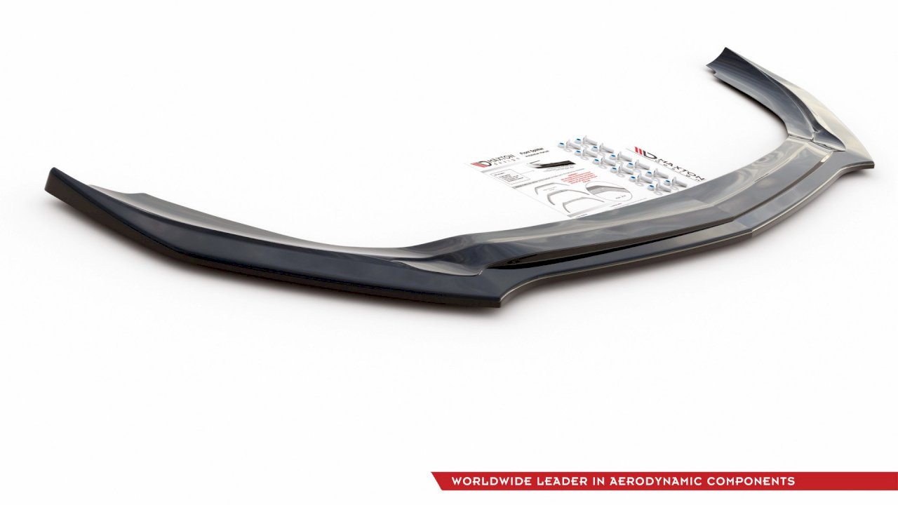 Maxton Design - FRONT SPLITTER V.2 MERCEDES A35 AMG PREMIUM + W177 (2018-)