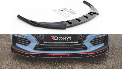 Maxton Design - FRONT SPLITTER V.5 HYUNDAI I30 N MK3 HATCHBACK/ FASTBACK (2017-)