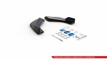 Maxton Design - REAR SIDE SPLITTERS V.3 HYUNDAI I30 N MK3 HATCHBACK (2017-2020)