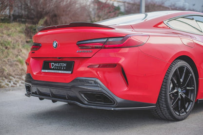Maxton Design - Rear Splitter (Vertical Bars) V.1 BMW 8 Coupe M-Pack G15