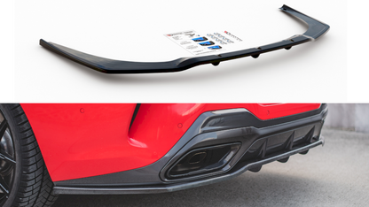 Maxton Design - Rear Splitter (Vertical Bars) V.1 BMW 8 Coupe M-Pack G15