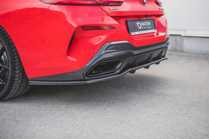 Maxton Design - Rear Splitter (Vertical Bars) V.1 BMW 8 Coupe M-Pack G15